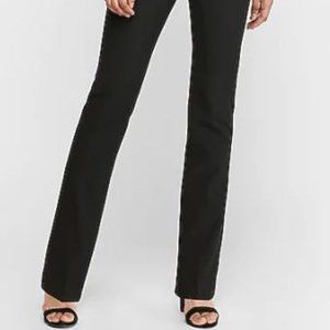 EXPRESS Columnist Barely Boot Midrise Black Pants